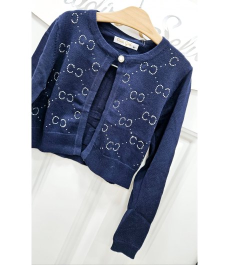 Golfino Bimba E Teenagers , Colore Blu, Qualità Cotone Estivo, Marca Pink Girl