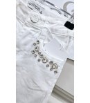 Jeans Bimba E Teenagers , Colore Bianco, Qualità Cotone Elasticizzato, Marca Lolli