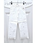Jeans Bimba E Teenagers , Colore Bianco, Qualità Cotone Elasticizzato, Marca Lolli