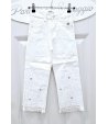 Jeans Bimba E Teenagers , Colore Bianco, Qualità Cotone Elasticizzato, Marca Lolli