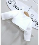 Abitino Baby Cerimonia E Battesimo , Colore Bianco E Rosa, Qualità Viscosa E Poliestere, Marca Klaiadi