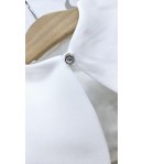 Abitino Baby Cerimonia E Battesimo , Colore Bianco E Rosa, Qualità Viscosa E Poliestere, Marca Klaiadi