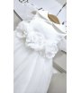 Abitino Baby Cerimonia E Battesimo , Colore Bianco, Qualità Viscosa E Cotone, Marca Klaiadi