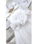 Abitino Baby Cerimonia E Battesimo , Colore Bianco, Qualità Viscosa E Cotone, Marca Klaiadi