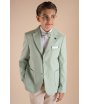 Completo Cerimonia Bambino e Ragazzo Verde Salvia e Beige, Marca Nazareno Gabrielli