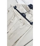 Completo Cerimonia Bambino e Ragazzo Beige 3 Pezzi con Giacca Elegante e Pantalone con Coulisse, Nazareno Gabrielli