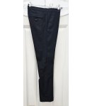 Abito Uomo Cerimonia e 18° Compleanno Nero con Sciallatura Brillantinata con Strass e Pantalone Slim Taglio Inglese, Emporio