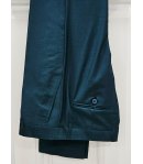 Abito Uomo Cerimonia e 18° Compleanno Verde Bottiglia con Sciallatura in Raso Nero e Pantalone Slim, Emporio