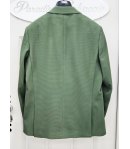Abito Uomo Cerimonia e 18° Compleanno Verde Doppiopetto Punto Milano con Pantalone Slim, Emporio
