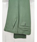 Abito Uomo Cerimonia e 18° Compleanno Verde Doppiopetto Punto Milano con Pantalone Slim, Emporio