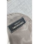 Abito Uomo Elegante Grigio Chiaro Melange in Lana Fredda 4 Stagioni con Giacca Due Bottoni e Pantalone Classico, Manfredi